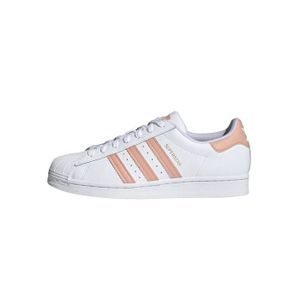 adidas super star rose gold