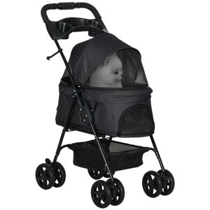 Poussette pour chiens double - Cdiscount