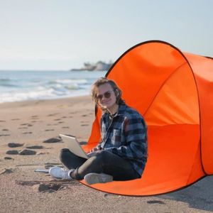 ABRI DE PLAGE Pwshymi tente de plage avec solaire Abri de plage Up tente de plage Portable tente de plage Extra légère bébé sport outillage