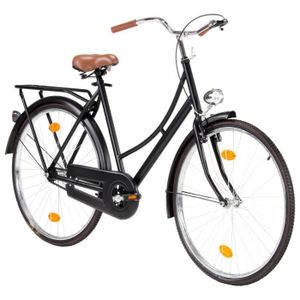 VÉLO DE VILLE - PLAGE Vélo hollandais à roue de 28 pouces 57 cm pour fem