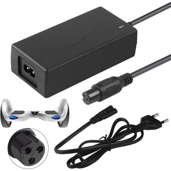 Chargeur Universel 42V 2A Pour Trottinette Électrique Tumacado - 6 Connecteurs, Compatible 18V à 42V