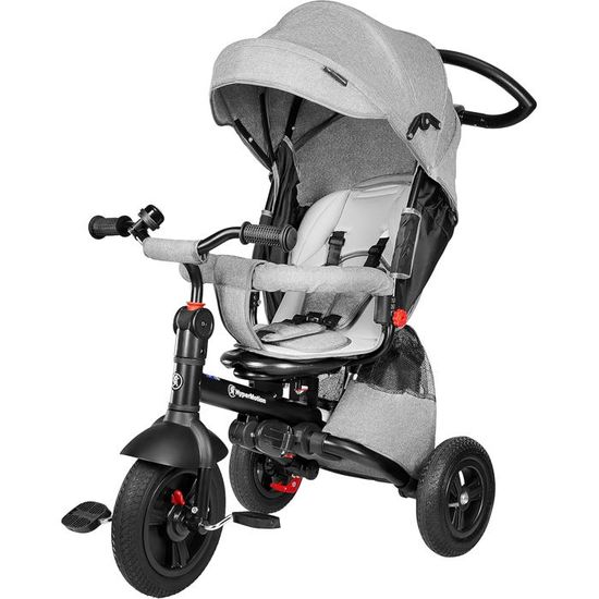 HyperMotion Tobi Rocket – Tricycle 5 En 1 évolutif Pour Enfants De 1,5 à 5 Ans (gris)