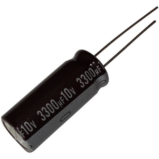 Lot De 10 Condensateurs électrolytiques 3300µF 10V Samxon - Radiaux, 105°C, Tolérance ±20%, Livraison Rapide