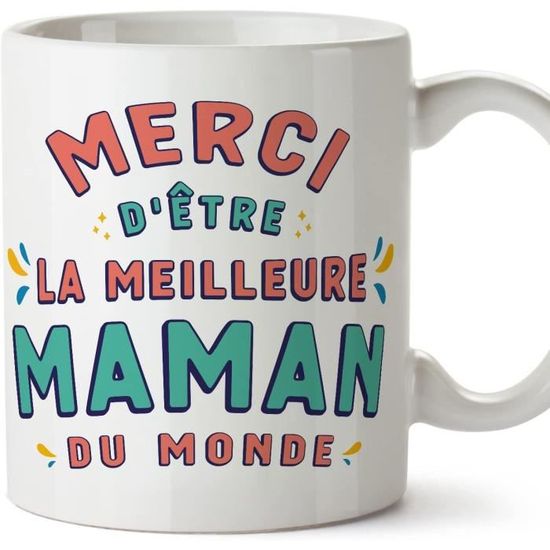 LI-Tasses pour MÈRE - MAMAN - En Français - Cadeau original fete des ...