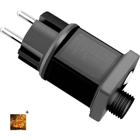 Transformateur De Couronne De LED 31V 6W IP44 Multifonction, Chaîne De Lumière Colorée