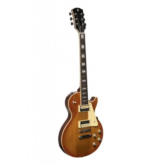 STAGG Guitare Electrique LP SELSTD VSB série Standard 