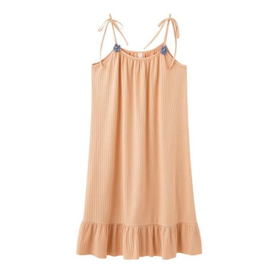 Short De Nuit Femme En Coton Prélavé – Boxer Léger, Confection Large, Idéal Sous-Robe Ou Pyjama – Blanc Cassé, Noir - 10