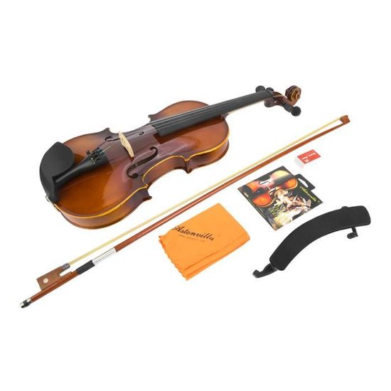 Violon Jouet Pour Enfant – Instrument Musical D’éveil En ABS, Mentonnière Réglable, Cordes Ajustables, Pour Maternelle Et Voyage