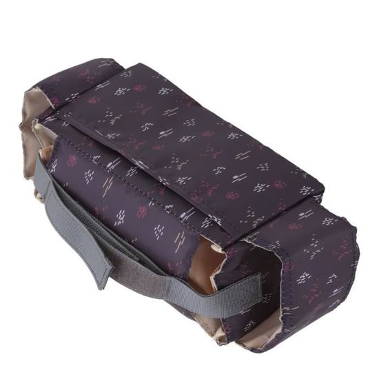 LID- Sac De Rangement Pour Poussette De Bébé Tissu Oxford Boucle Ajustable Sac Pour Poussette De