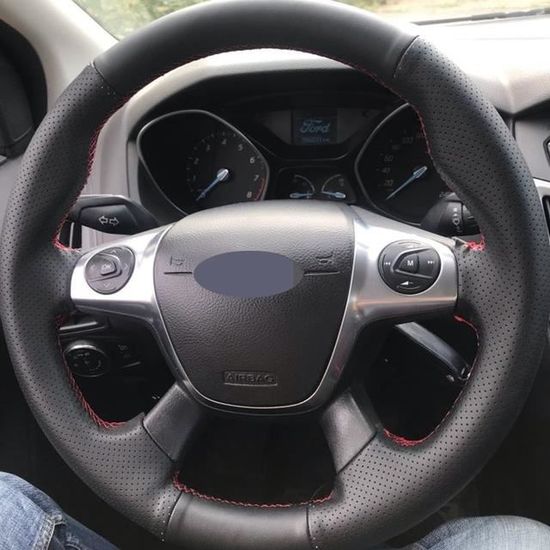 Housse Volant Cuir Artificiel Pour Peugeot 207 2006-2014, Partner 2009-2018, Expert 2008-2016, Fiat Scudo 2010-2016