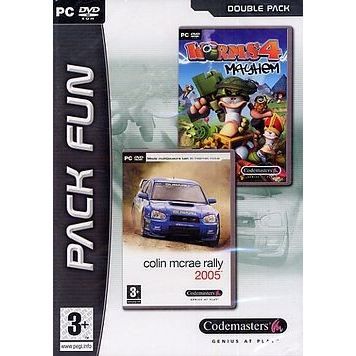 Pack Fun PC : Worms 4 Mayhem / Colin Mcrae 2005