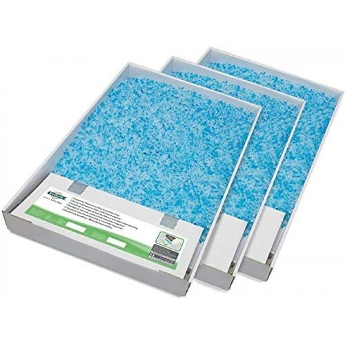 Bac De Rechange Litière Absorbante Et Anti-Odeur Pour Chat Scoopfree Cristal Bleu - Paquet De 3