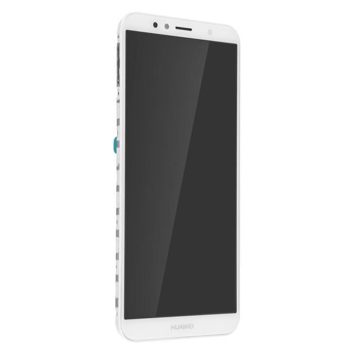 Écran LCD Huawei Y6 2018 Bloc Complet Tactile Compatible - blanc Blanc
