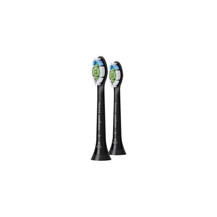 Philips Sonicare HX6062/13 Têtes de brosse à dents électrique 2 pc(s) noir | ACCESSOIRES BEAUTE - BIEN-ETRE - PIECES BEAUTE -
