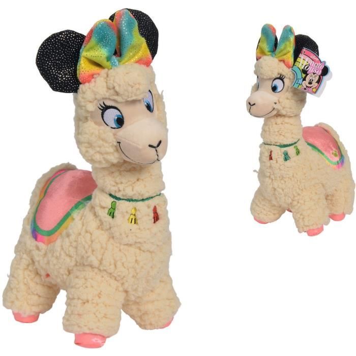 DISNEY MINNIE Peluche Lama - 25 cm