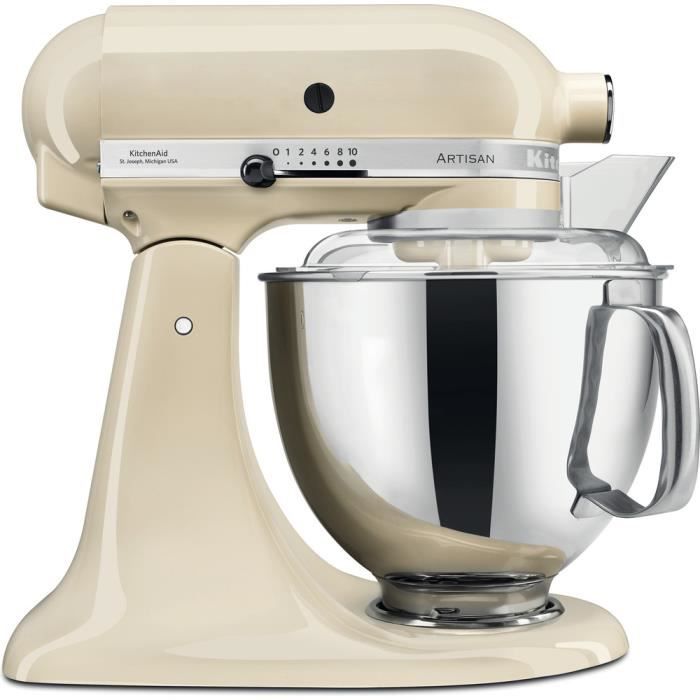 robot multifonction de 4,8L 300W crème argent