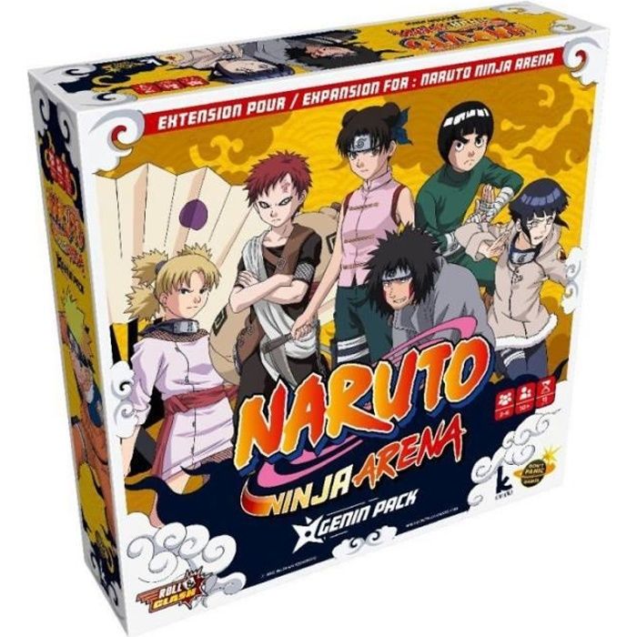 Jeux de societe - Naruto ninja arena - Extension genin pack