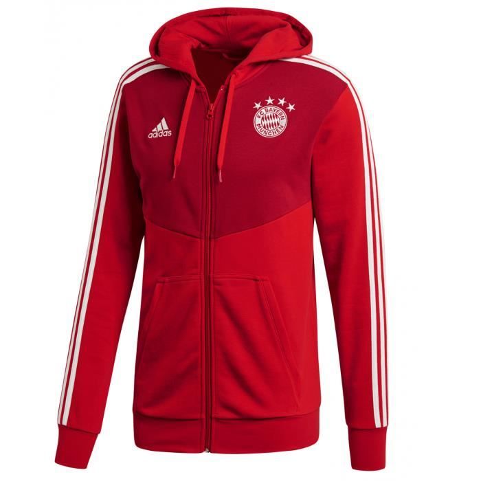 FC Bayern 3S Full Zip Hoodie