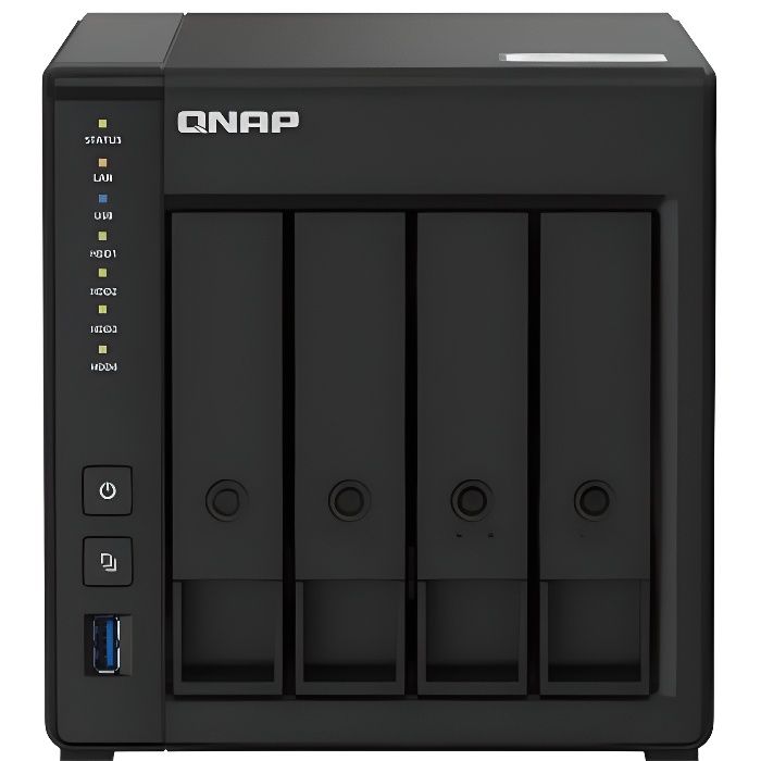 QNAP- Serveur de stockage (NAS) TS-451D2-4G