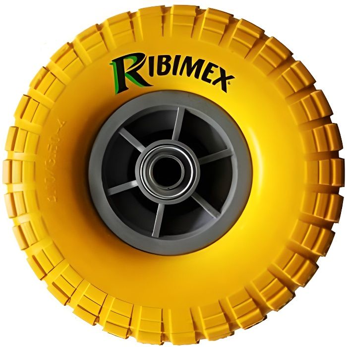 Roue increvable pour diable 260 mm, axe 20 mm