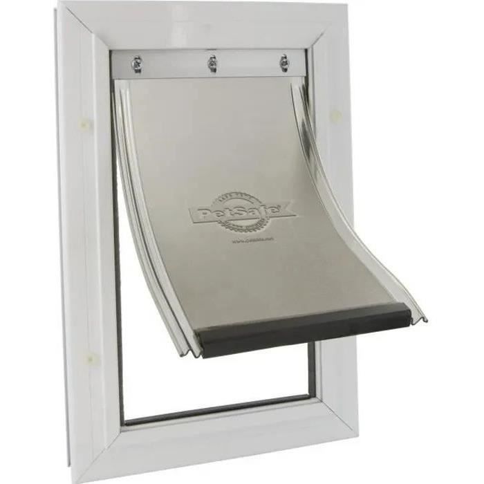 PetSafe Chatière pour animaux de compagnie 640 Aluminium
