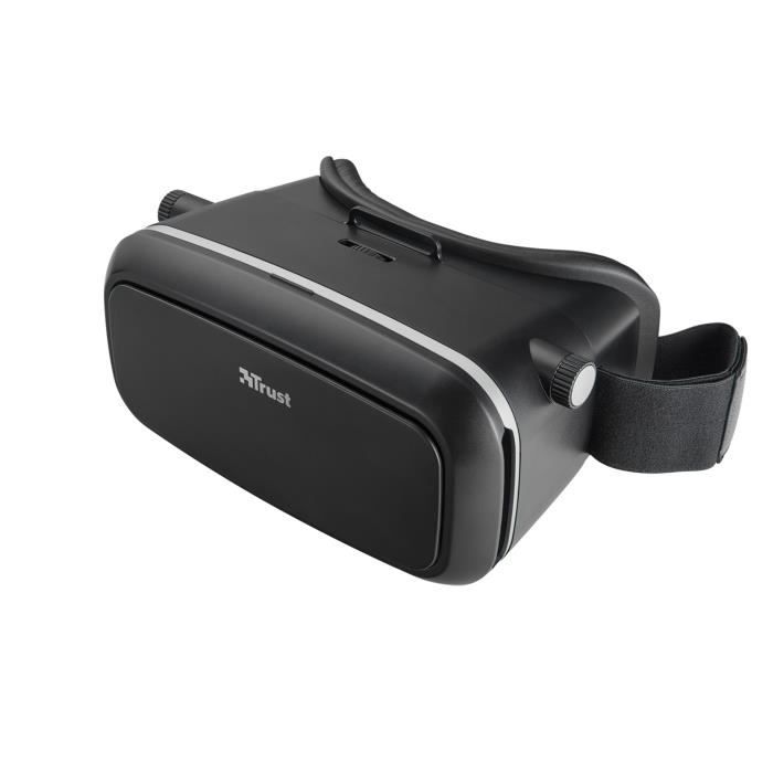 TRUST Exos Plus Casque de réalité virtuelle pour smartphone - Noir - 80°