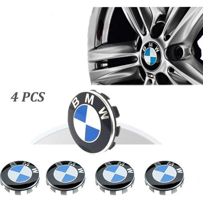 4 PCS Cache Moyeu Pour Roue BMW Cache-enjoliveurs Ø Diamètre 68mm