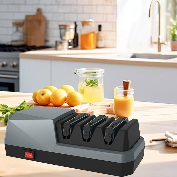 Affûteuse Manuelle 6 Pouces (15cm) - Pour Couteaux, Haches Et Outils - Manivelle