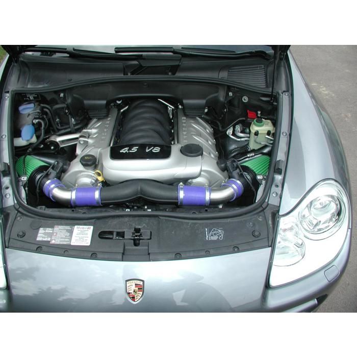 Kit d Admission direct GREEN pour Porsche Cayenne de 02-10 4.5Li V8 32V S-340cv-41001049