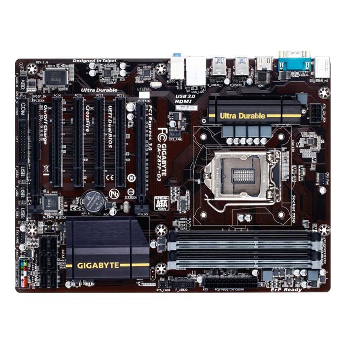 Acheter Carte mère GIGABYTE GA-Z87P-D3 Intel Z87 Socket LGA1150 4xDDR3 SDRAM 32GB ATX Reconditionné - 75,00 € Carte mère GIGABYTE GA-Z87P-D3 Intel Z87 Socket LGA1150 4xDDR3 SDRAM 32GB ATX Reconditionné - Gigabyte reconditionné disponible sur Cdiscount Seconde Vie