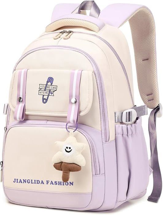 Sac à Dos Léopard Pour Femme - Léger Et Décontracté, Velours Côtelé, Pour Collège, Voyage, Quotidien - 12