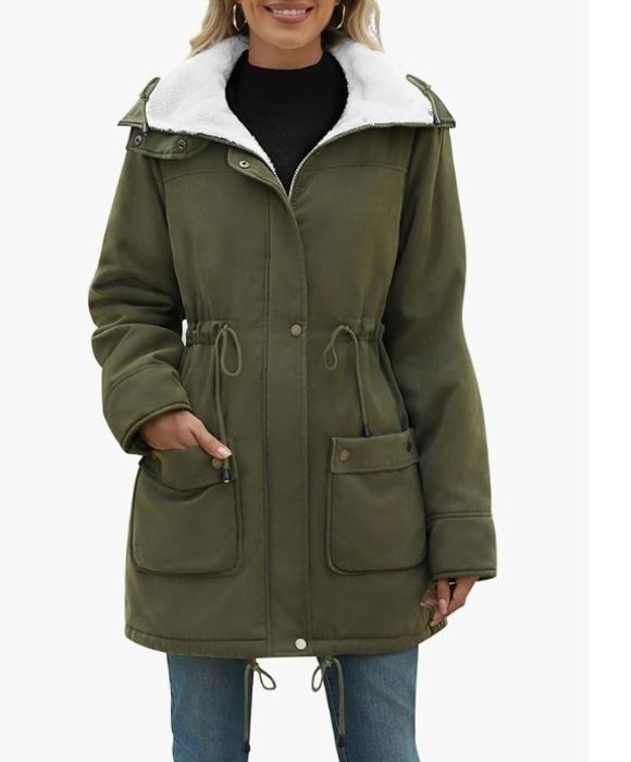 Manteau D'hiver Pour Filles, Manteau U00c0 Capuche, Chaud
