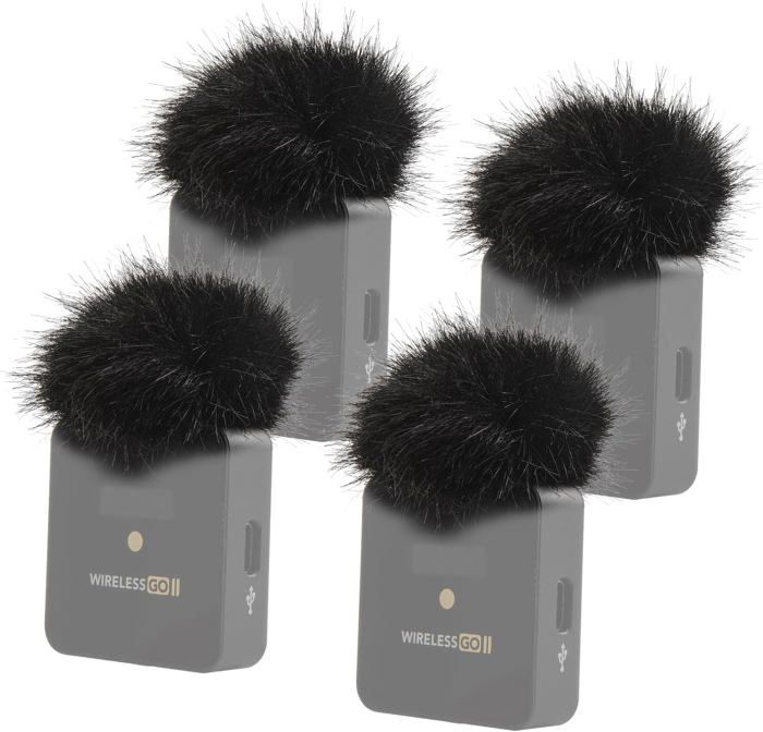 YOUSHARES Bonnette Anti-Vent Pour Rode VideoMic Pro – Fourrure Extérieur Micro Caméra – Réduction Bruit Vent