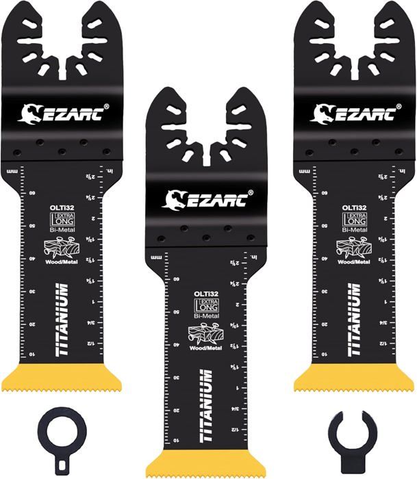 3 Lames Scie Sabre OTOTEC - Compatibles Black & Decker Scorpion - Pour Bois, Métal, Plastique