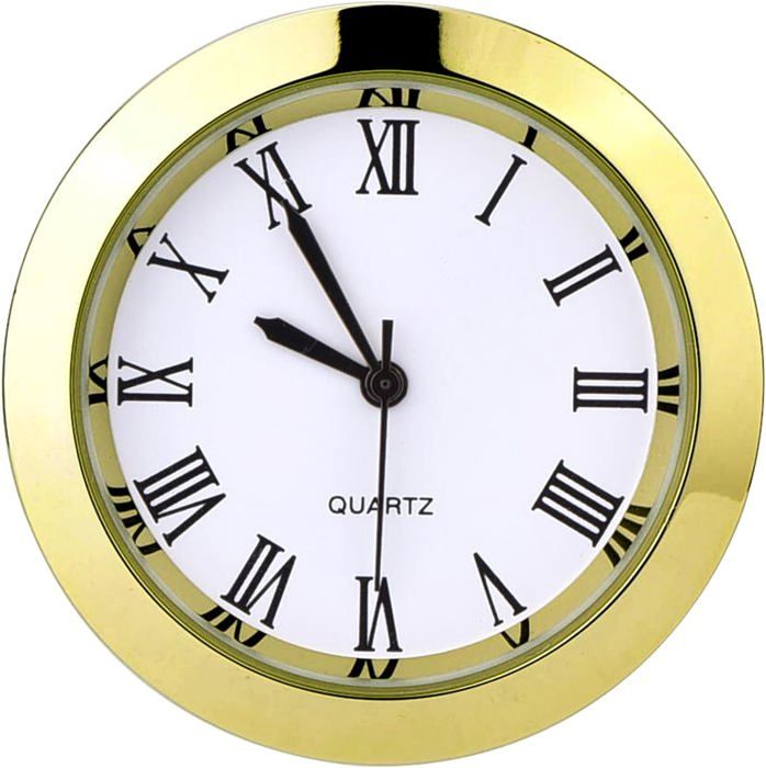 Mouvement à Quartz Neuf Pour Horloge 65mm - Chiffres Romains - Insertion Complète CM531 - Chine