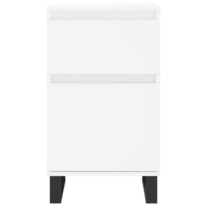 Promotion mai * Buffet bahut - Armoire de rangement - blanc 40x35x70 cm EU4537831164