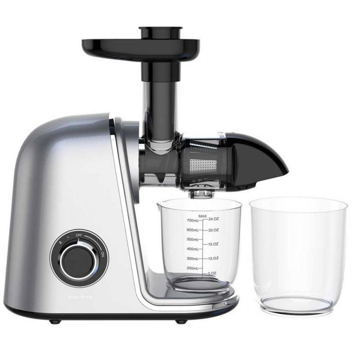 Extracteur de jus - Klausberg - KB-7868 - Monovis - 1 niveau de rotation - Gris - Klausberg