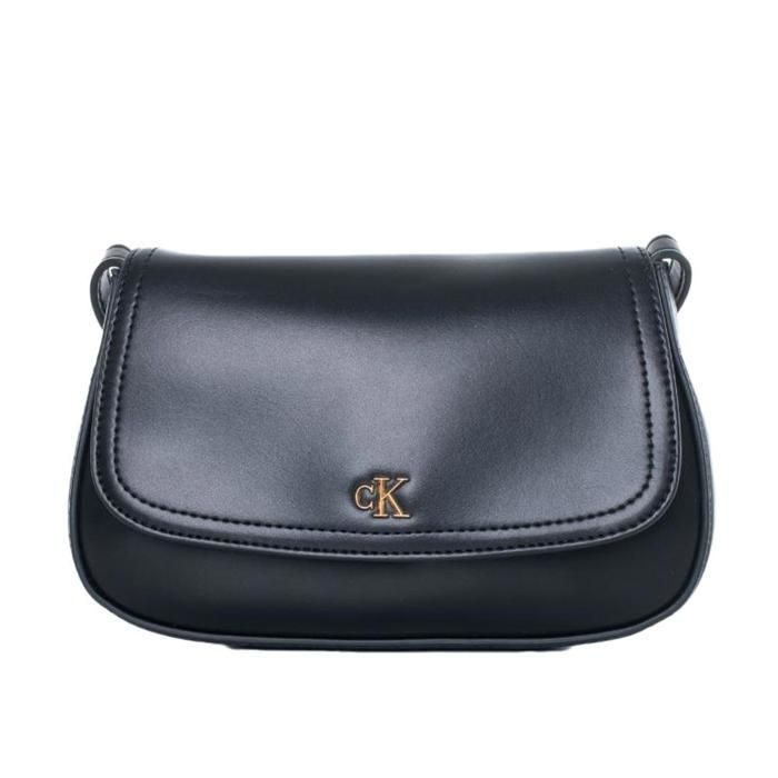 Sac à bandoulière Noir Femme Calvin Klein Jeans Ck Flap