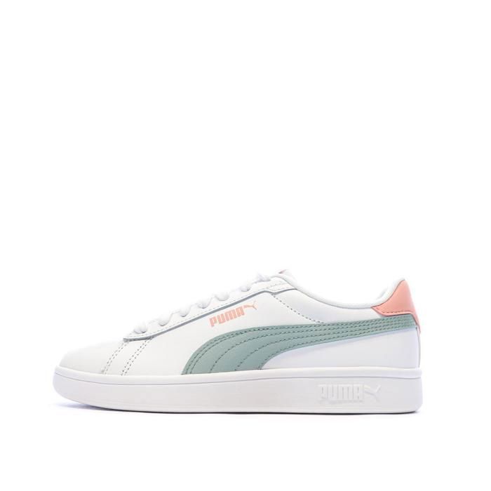 Puma Baskets Blanc Femme Puma Smash 3.0
