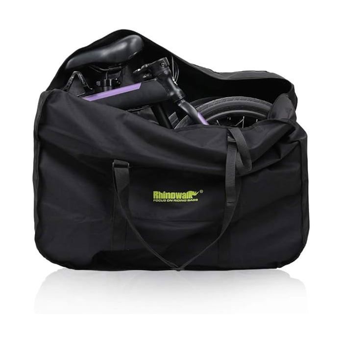 Sac de Trport Vélo 20 Pouces Sac de Vélo Pliant Imperméable Grand Housse de Roue VTT Pliable Sacoche Trotinette PORTE-VELO