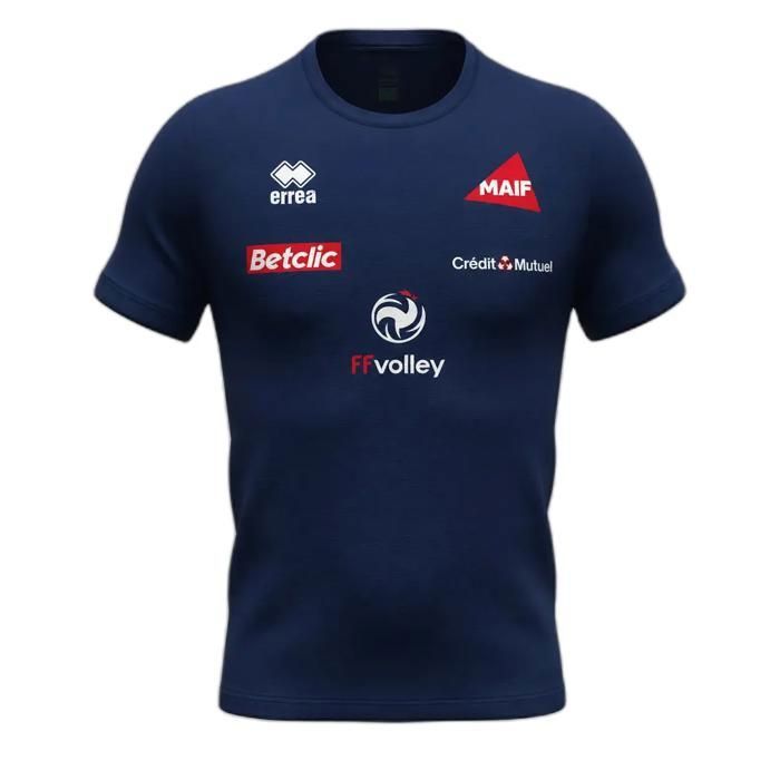 T-shirt France Evo 2026/27 - blu T-shirt France Evo 2026/27 - blu