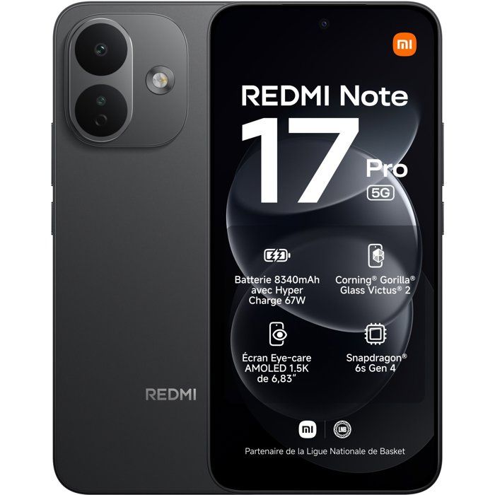 XIAOMI REDMINOTE17PRONOIR - vue 4