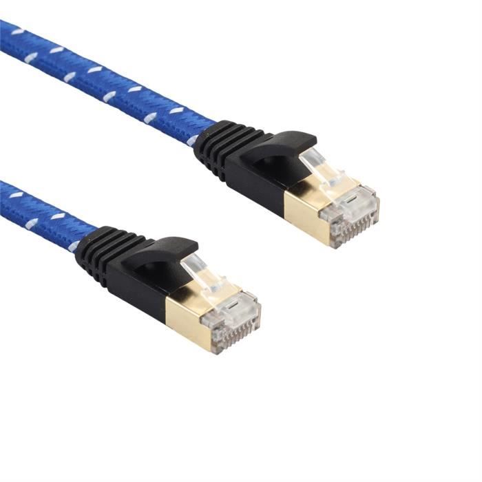 Cordon Ethernet KLOTZ RJ45 Ultra flexible RamCAT Cat5e S/UTP - 5m - LA BS