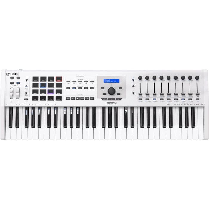 Arturia KeyLabMkII61 blanc - Clavier 61 touches avec aftertouch