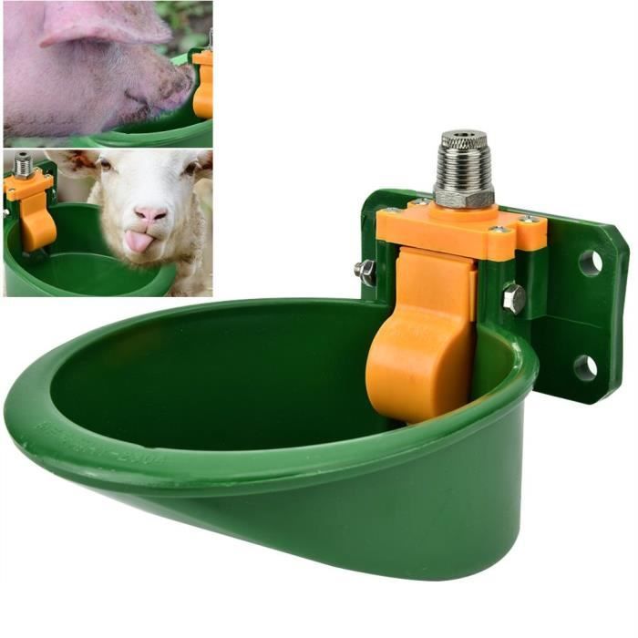 Bol à eau - Abreuvoir portable pour reptiles - Léger et réutilisable - Respirant - Vert