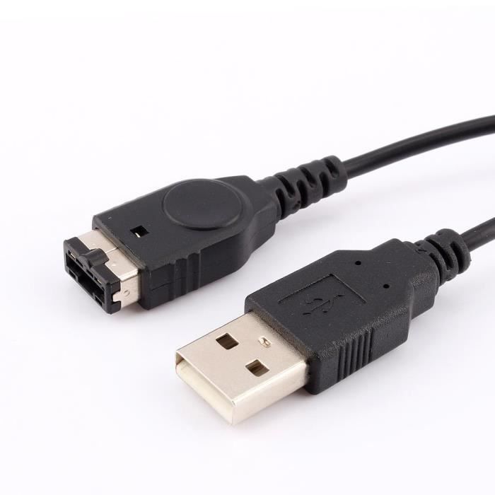 Câble de chargeur d'alimentation de charge USB 1.2m pour Gameboy Game  Advance Gba Sp