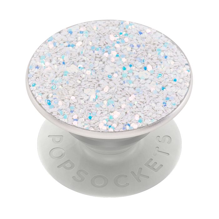 Pop Grip Gen 2 sparkle snow white Premium PopSockets