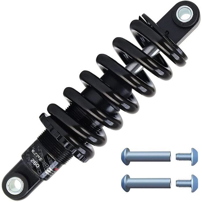 Amortisseur à Ressort Hélicoïdal VTT – 100/125/135/150 Mm – 1000 Lbs – Suspension Arrière En Alliage Aluminium Pour Vélo De Montagne, Pliant Ou électrique