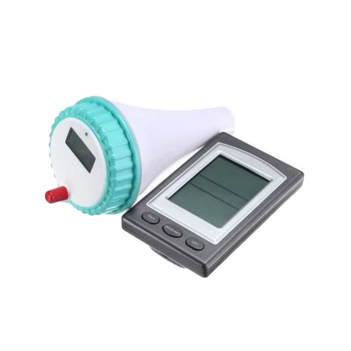 Thermomètre Solaire Flottant Pour Piscine - Écran Numérique, Mesure Précise De -20°C à +70°C, Idéal Spa Et Bassin