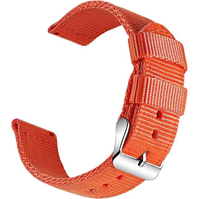 Bracelet montre top toile